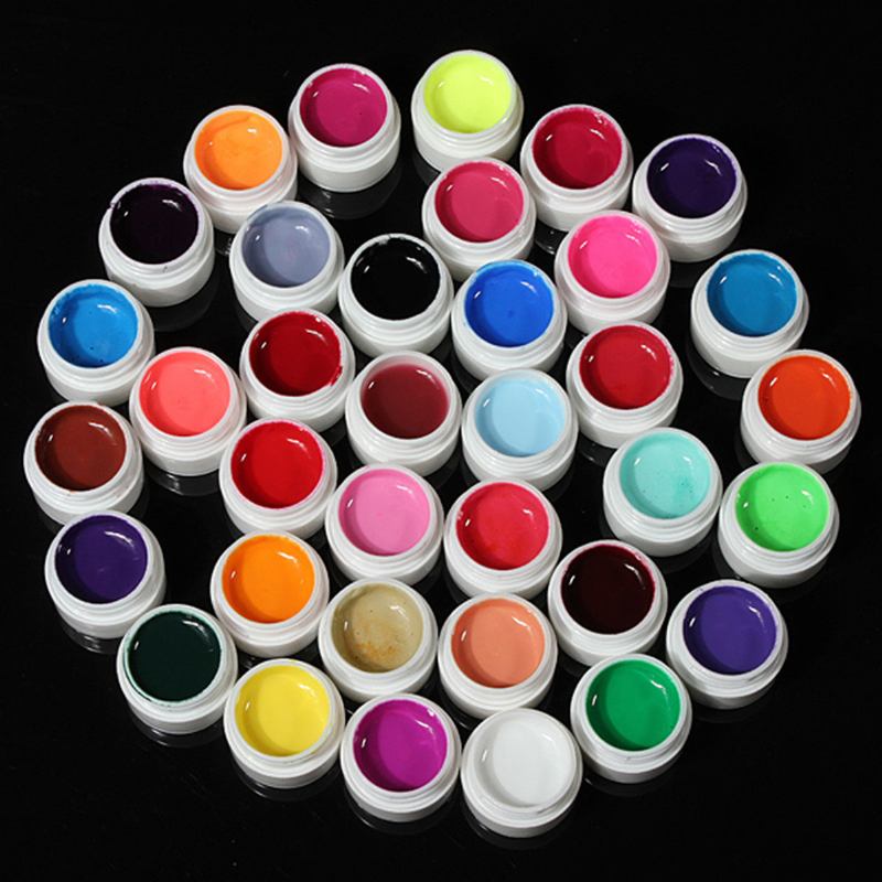 36 Χρώματα 8ml Pure Colors Uv Gel Extension Nail Art Design