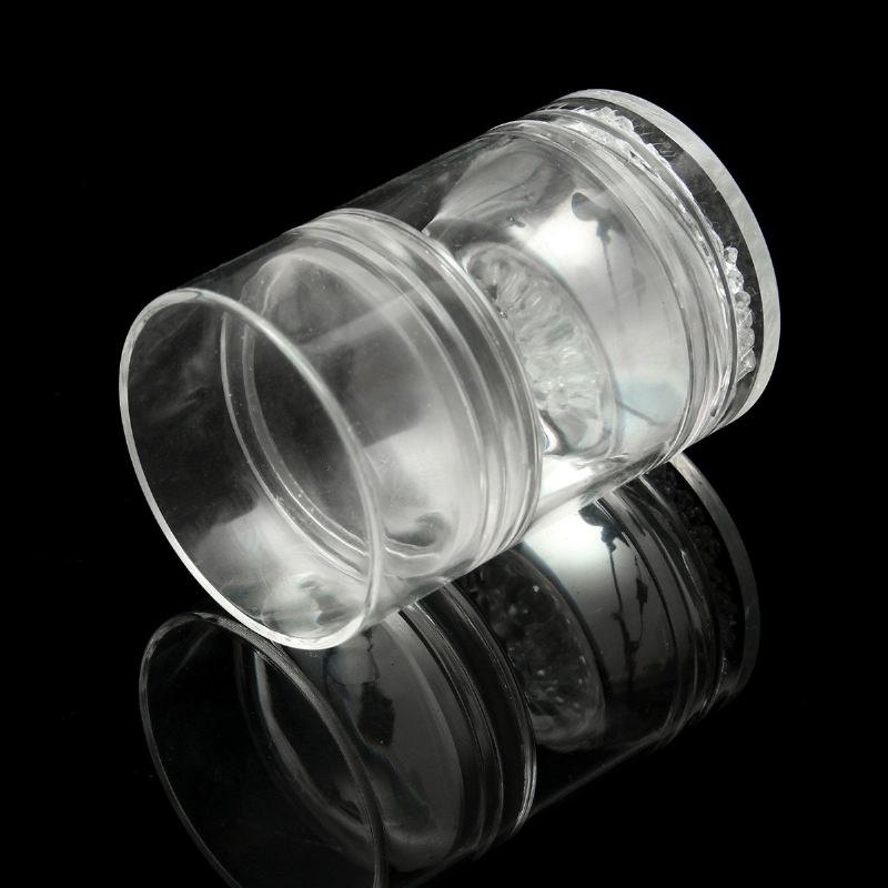 3pcs/kit Dual Head Clear Nail Art Stamper Jelly Silicone Rhinestone Cap Scrapers