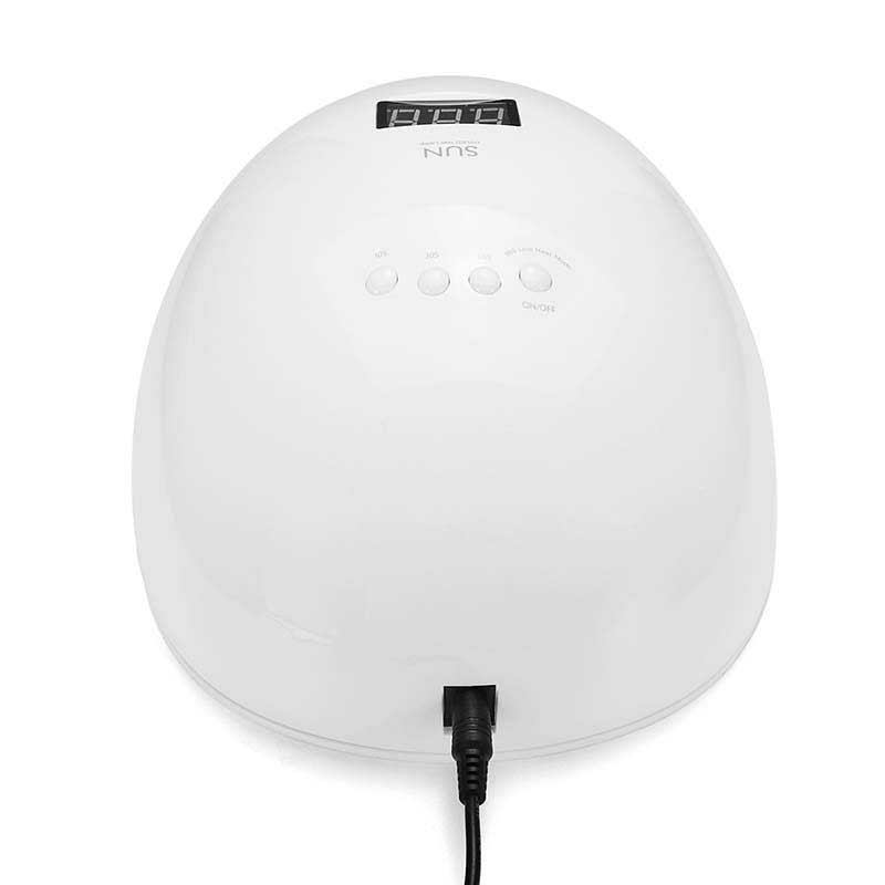 48w Nail Dryer Gel Led Λάμπα Πολυμερισμού Επαγγελματικό Βερνίκι Νυχιών Uv Led Φωτιστικό