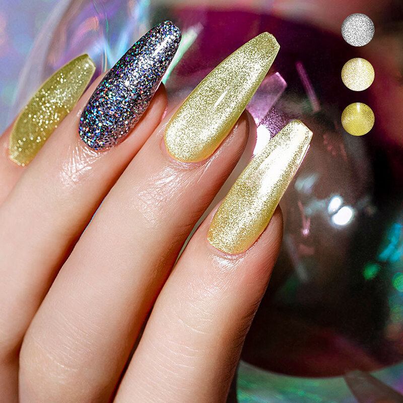 9d Crystal Cat Eye Gel 7ml Nail Polish All For Manicure Semi Permanent Soak Off Uv Lamp Gel Need Magnetic Stick