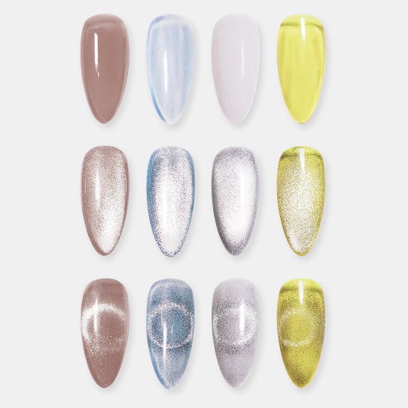 9d Crystal Cat Eye Gel 7ml Nail Polish All For Manicure Semi Permanent Soak Off Uv Lamp Gel Need Magnetic Stick