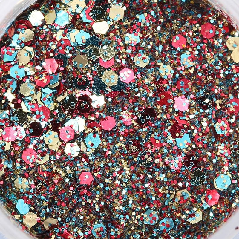 Nail Art Glitter Dust Powder Sequins Tips Τρισδιάστατη Διακόσμηση Μανικιούρ