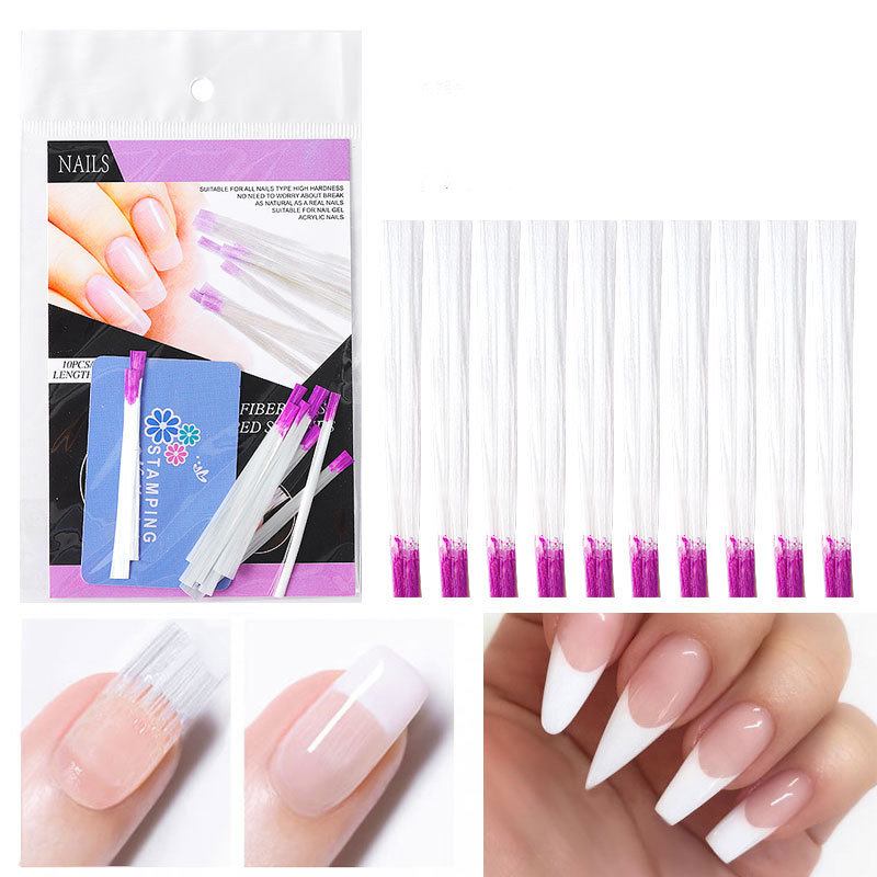 Nail Extension Fiber Δίσκος Rapid Fiberglass Χωρίς Χαρτί Εργαλεία Μανικιούρ