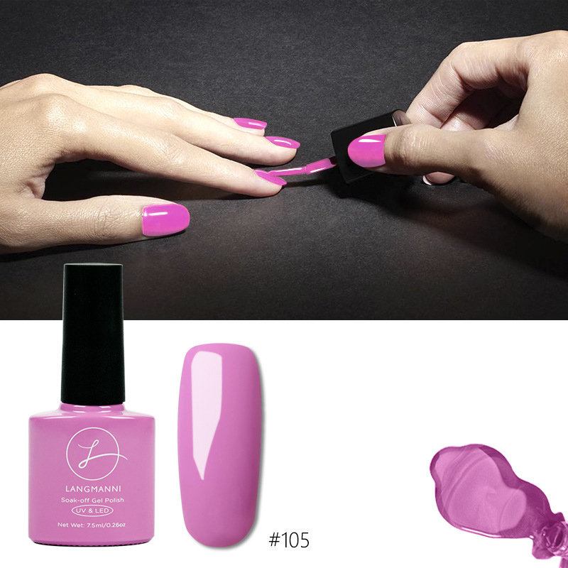 Princess Pink Nail Gel Polish Soak-off Uv Gel Πολύχρωμο Βερνίκι Νυχιών Μακράς Διαρκείας Gel Diy Art