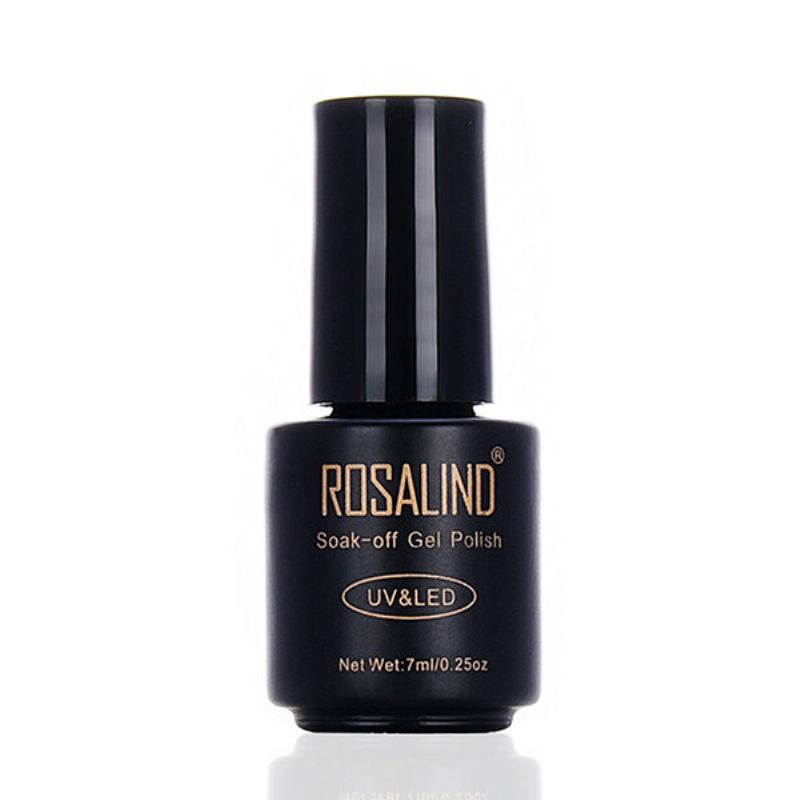 Rosalind 12 Χρώματα Uv Gel Polish Glitter Sequins Soak Off Uv Led Lamp Nail Art Μακράς Διαρκείας 7ml