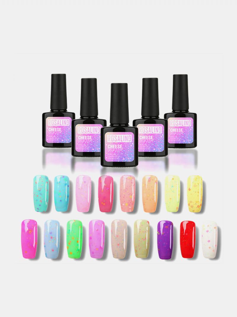 Rosalind Colorful Cheese Uv Gel Polish Lacquer Vernish 10ml