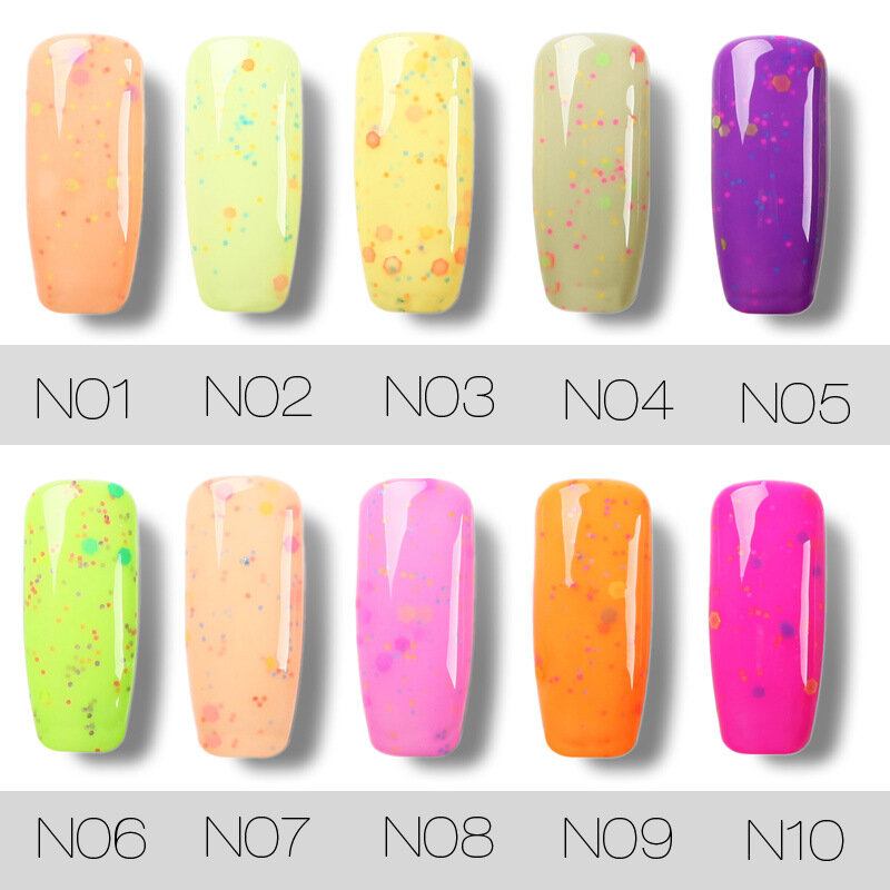 Rosalind Colorful Cheese Uv Gel Polish Lacquer Vernish 10ml