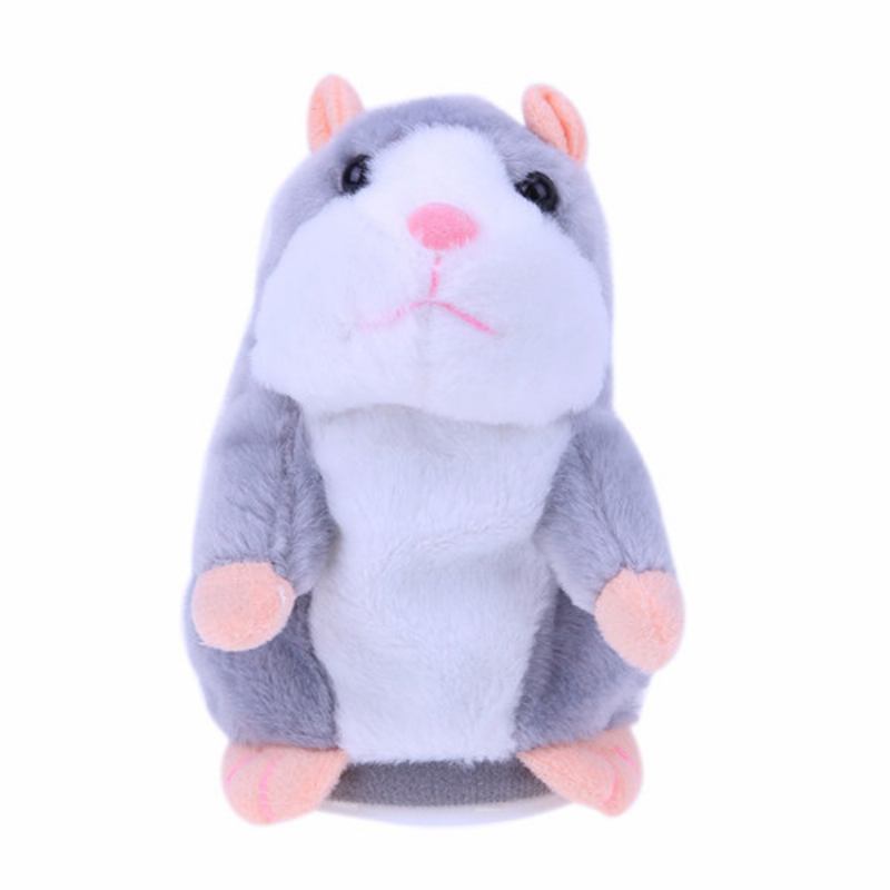 16/18 Εκ. Lovely Talking Hamster Λούτρινο Παιχνίδι Cute Speak Sound Record Toys