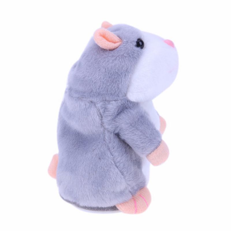 16/18 Εκ. Lovely Talking Hamster Λούτρινο Παιχνίδι Cute Speak Sound Record Toys