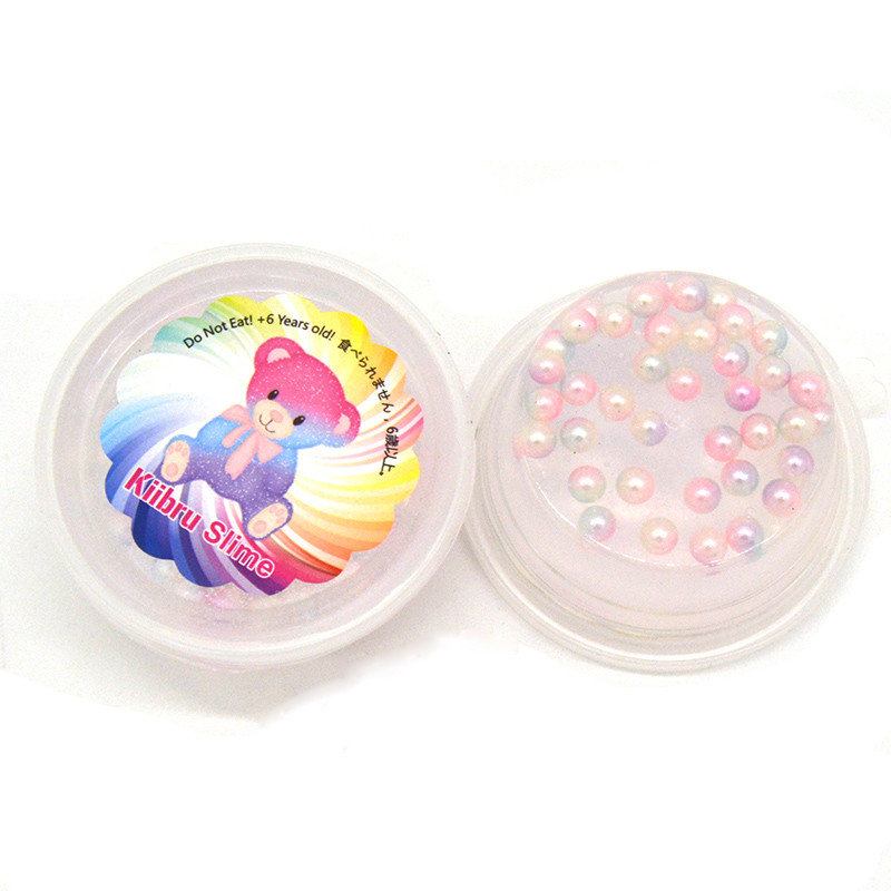 4 Τεμ Kiibru Slime Pearl Star Glitter Simulated Crystal Mud Jelly Plasticine Stress Relief Gift Game