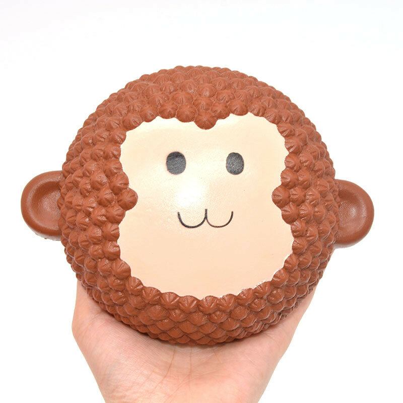 Areedy Squishy Jumbo Monkey Cake 15cm Αρωματικό Αργή Ανύψωση Πρωτότυπη Συσκευασία Διακόσμηση Δώρου