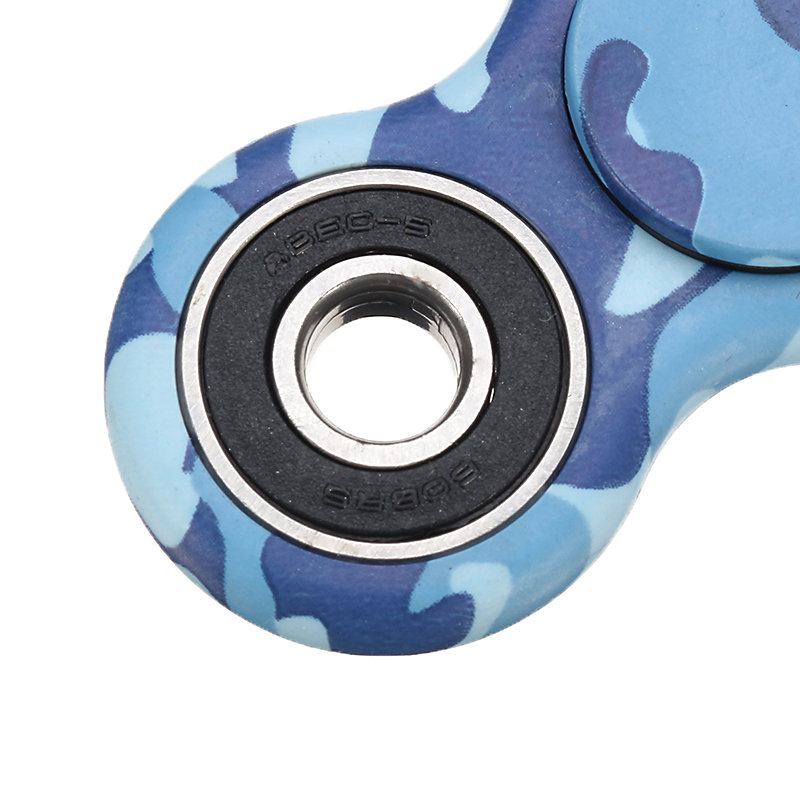 Camouflage Rotating Fidget Hand Spinner Adhd Autism Fingertips Fingers Gyro Μειώνουν Το Στρες