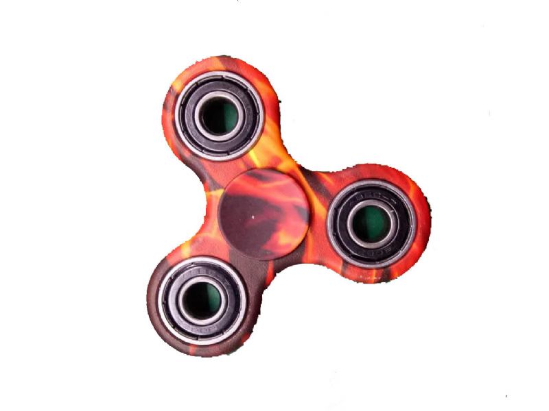 Camouflage Rotating Fidget Hand Spinner Adhd Autism Fingertips Fingers Gyro Μειώνουν Το Στρες