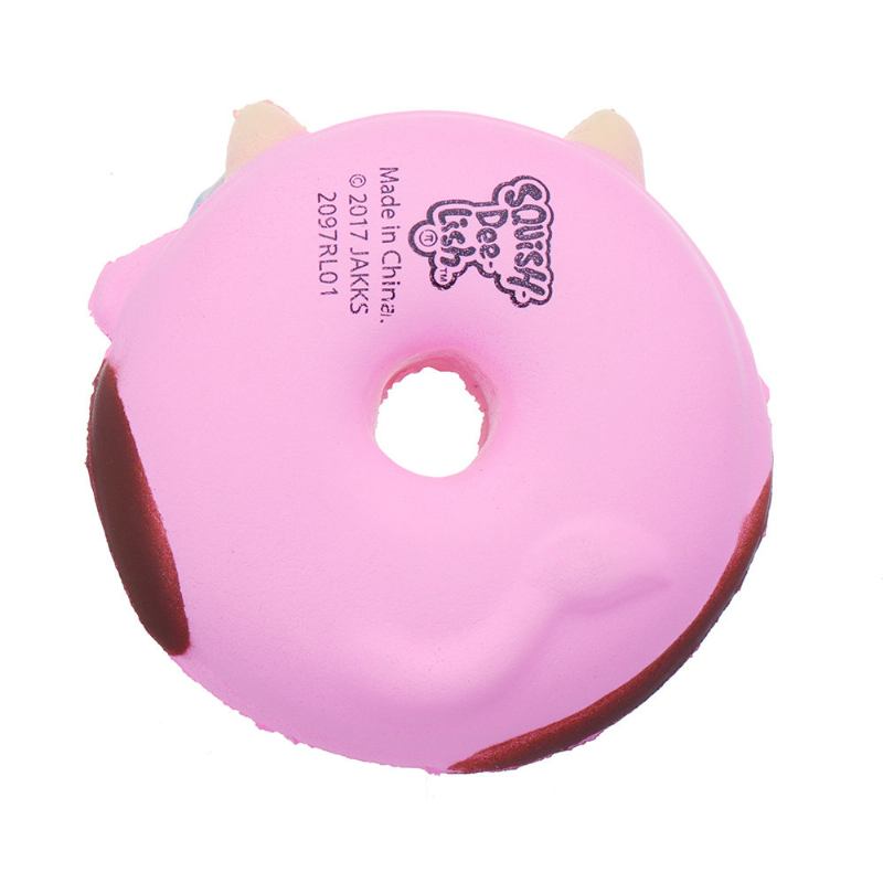 Cartoon Cow Donut Cake Squishy Slow Rising Collection Δώρο Μαλακό Παιχνίδι Με Συσκευασία