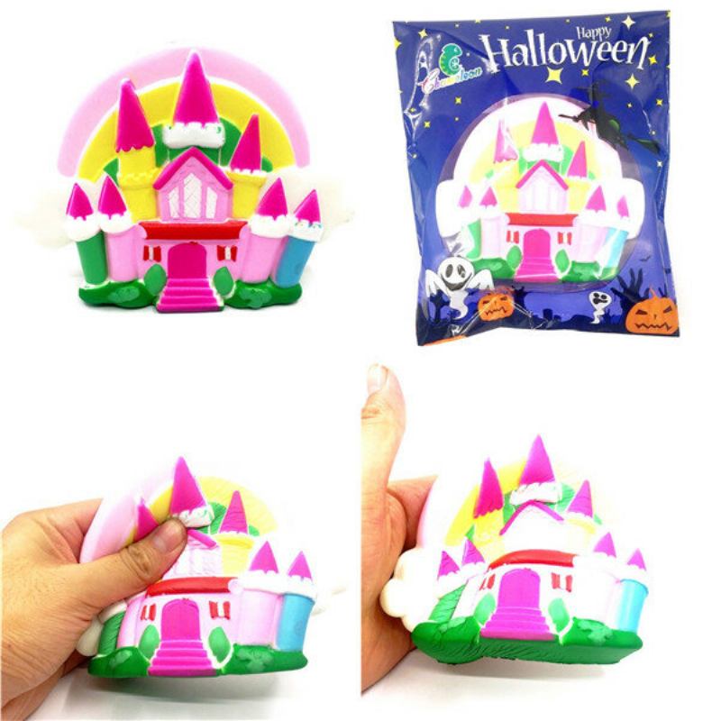 Chameleon Squishy Halloween Castle Παιχνίδι Αργής Άνοδος 16x11x4cm Με Αρχική Συσκευασία