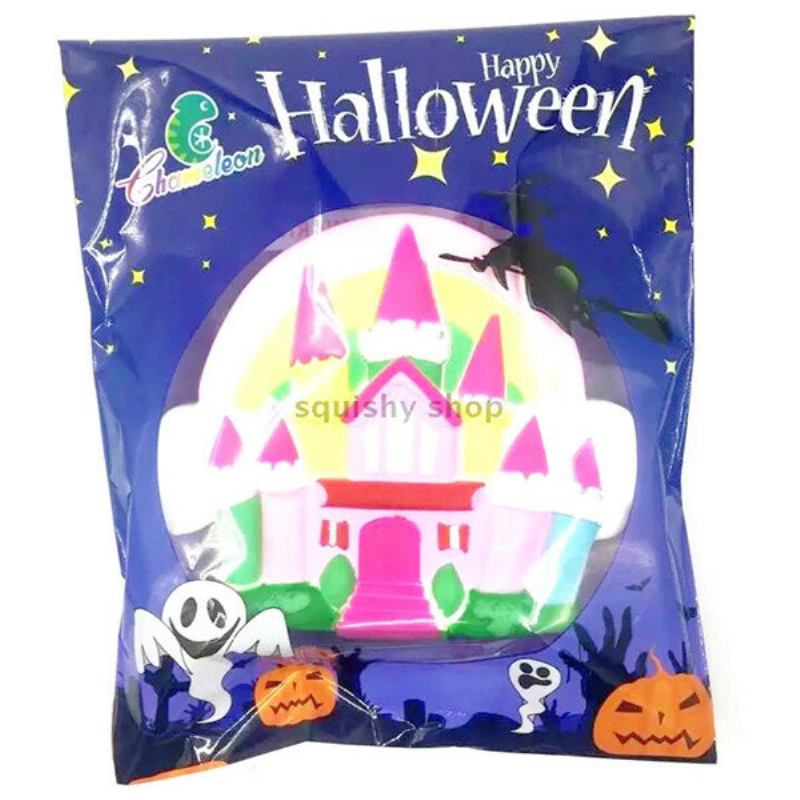 Chameleon Squishy Halloween Castle Παιχνίδι Αργής Άνοδος 16x11x4cm Με Αρχική Συσκευασία