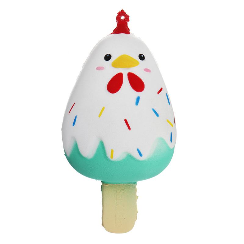 Chick Popsicle Ice-lolly Squishy Slow Rising Μαλακό Παιχνίδι Με Συσκευασία