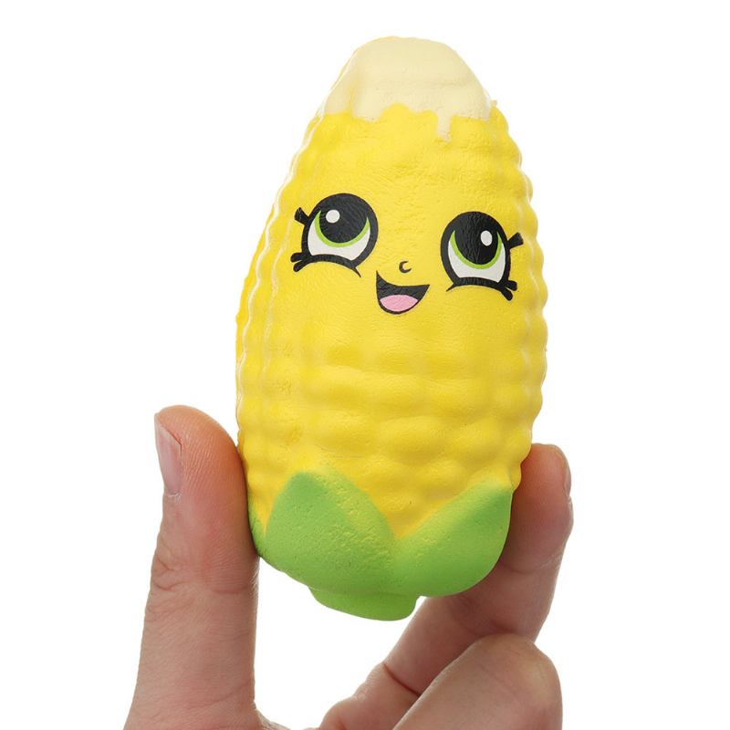 Corn Squishy Slow Rising With Packaging Collection Gift Μαλακό Παιχνίδι