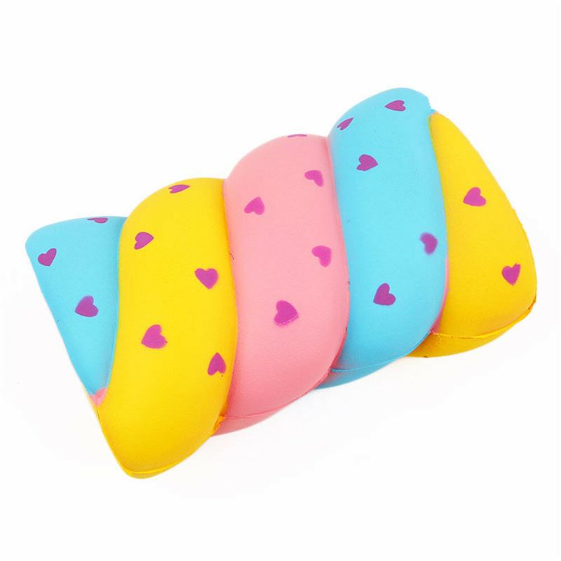 Cotton Candy Squishy Soft Rising Slow With Packaging Collection Gift Marshmallow Toy