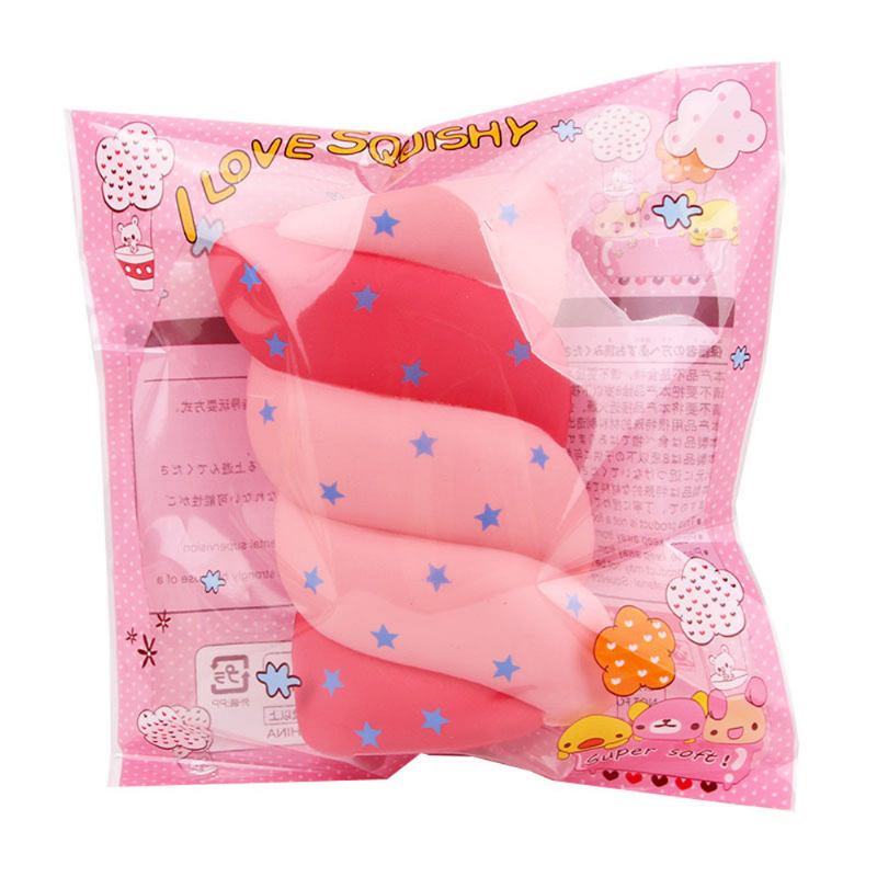 Cotton Candy Squishy Soft Rising Slow With Packaging Collection Gift Marshmallow Toy