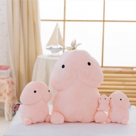 Creative Dingding Throw Pillow Kawaii Healing Βελούδινα Παιχνίδια Κούκλες Fun Joke Φεστιβάλ Δώρο 4 Μεγεθών