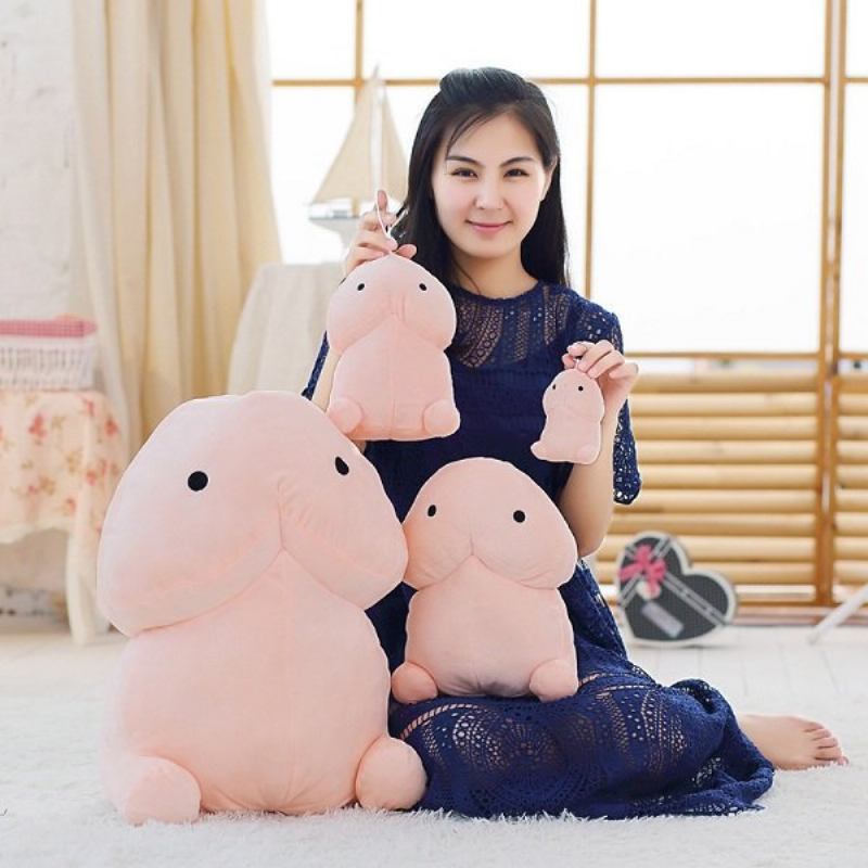 Creative Dingding Throw Pillow Kawaii Healing Βελούδινα Παιχνίδια Κούκλες Fun Joke Φεστιβάλ Δώρο 4 Μεγεθών