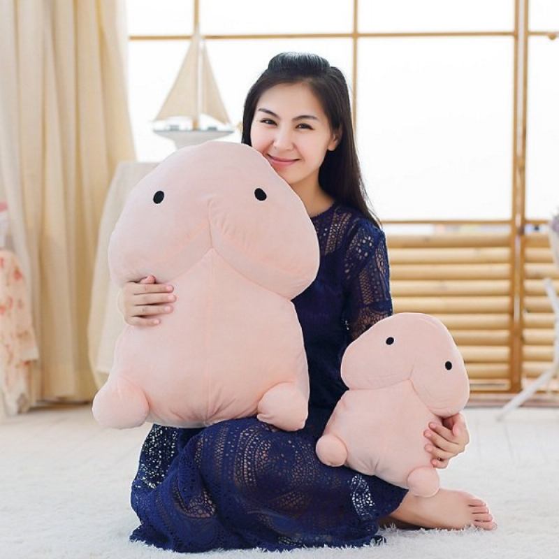 Creative Dingding Throw Pillow Kawaii Healing Βελούδινα Παιχνίδια Κούκλες Fun Joke Φεστιβάλ Δώρο 4 Μεγεθών