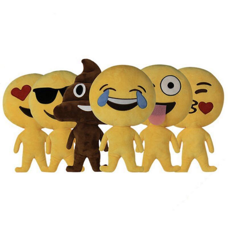 Creative Funny Emoji Expression Pillow Throw Βελούδινο Καναπέ-κρεβάτι Μαξιλάρι Αυτοκινήτου Δώρο Γενεθλίων Παιχνίδια Κόλπο