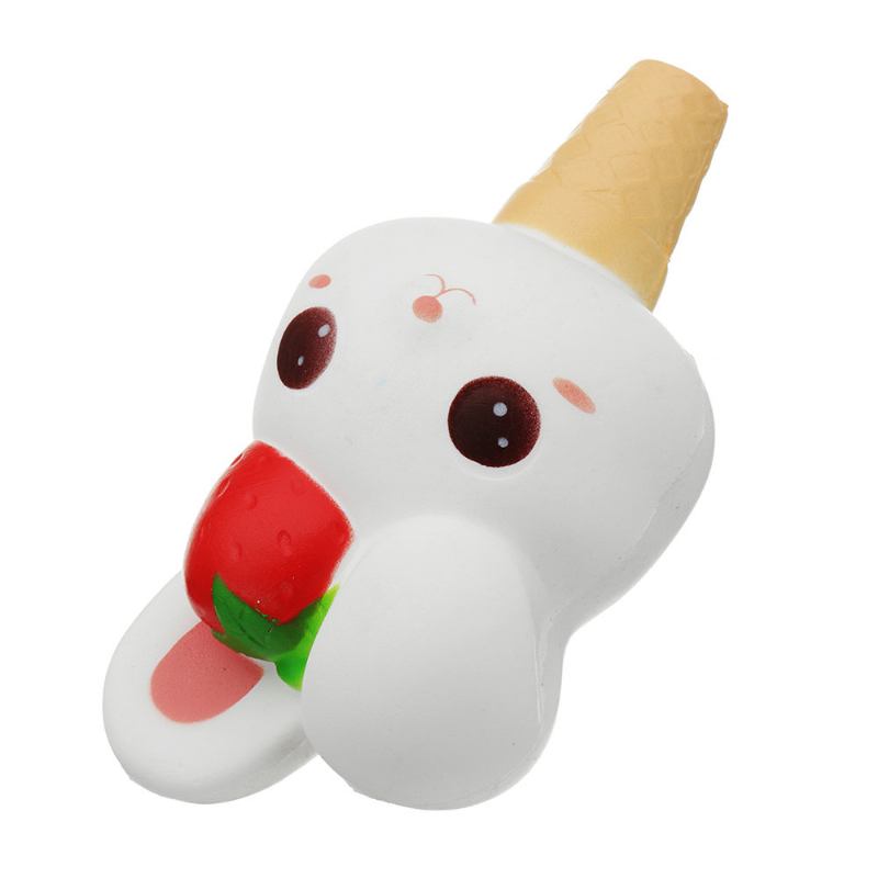 Δώρο Συλλογής Kawaii Rabbit Ice Cream Squishy Slow Rising With Packaging