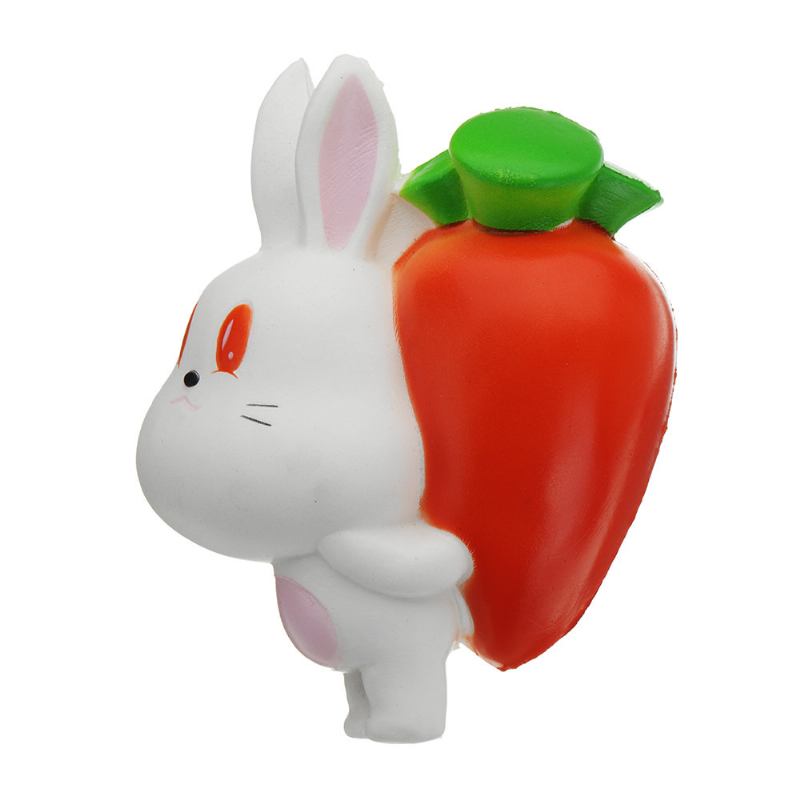 Δώρο Συλλογής Kawaii Radish Rabbit Squishy Toy Slow Rising With Packaging Collection