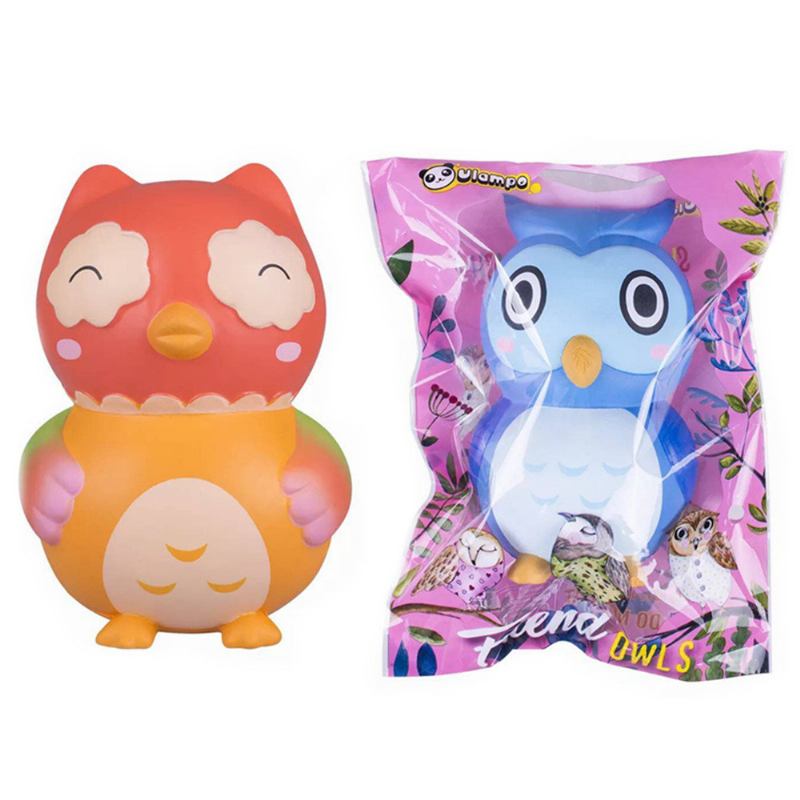 Δώρο Συλλογής Owl Squishy Slow Rising Με Συσκευασία