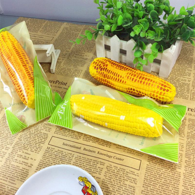 Eric Squishy Corn 16cm Slow Rising Vegetable Collection With Original Packaging Gift Toy