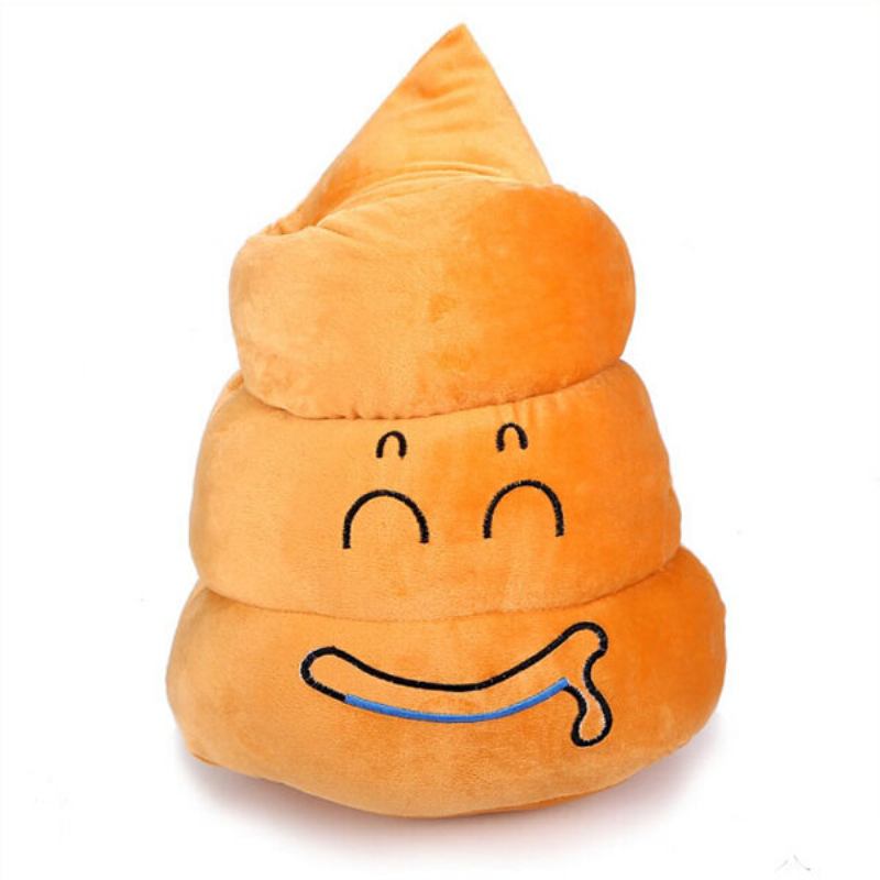 Funny Poo Shape Throw Μαξιλάρι Κούκλες Κρεβάτι Καρέκλα Καναπέ Βαμβακερό