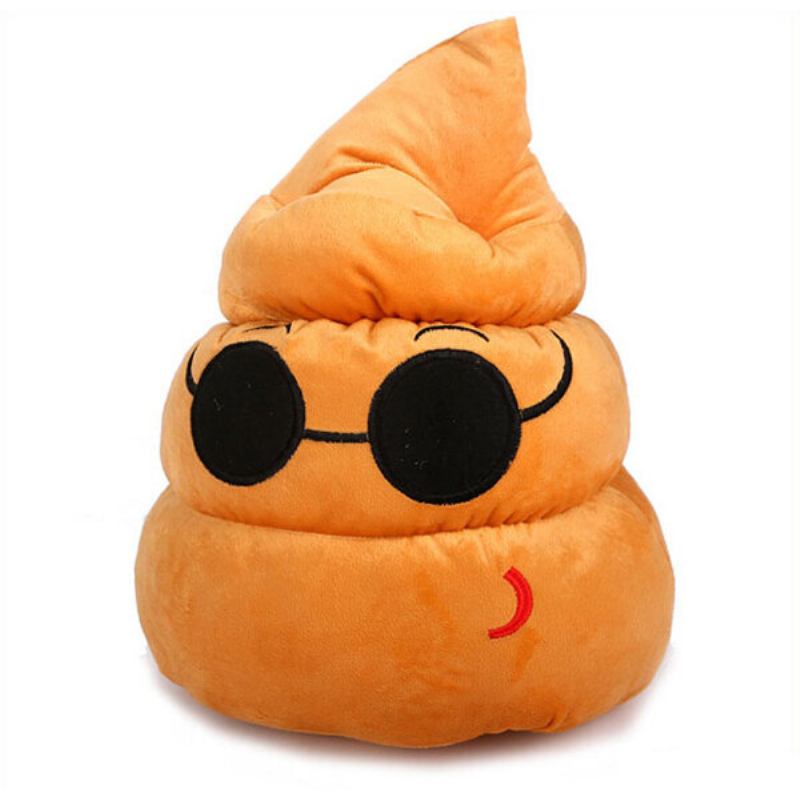 Funny Poo Shape Throw Μαξιλάρι Κούκλες Κρεβάτι Καρέκλα Καναπέ Βαμβακερό