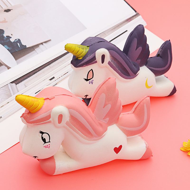 Γελοιογραφία Pegasus Squishy Slow Rising With Packaging Collection Gift Μαλακό Παιχνίδι