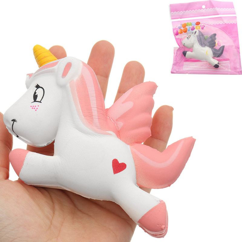 Γελοιογραφία Pegasus Squishy Slow Rising With Packaging Collection Gift Μαλακό Παιχνίδι