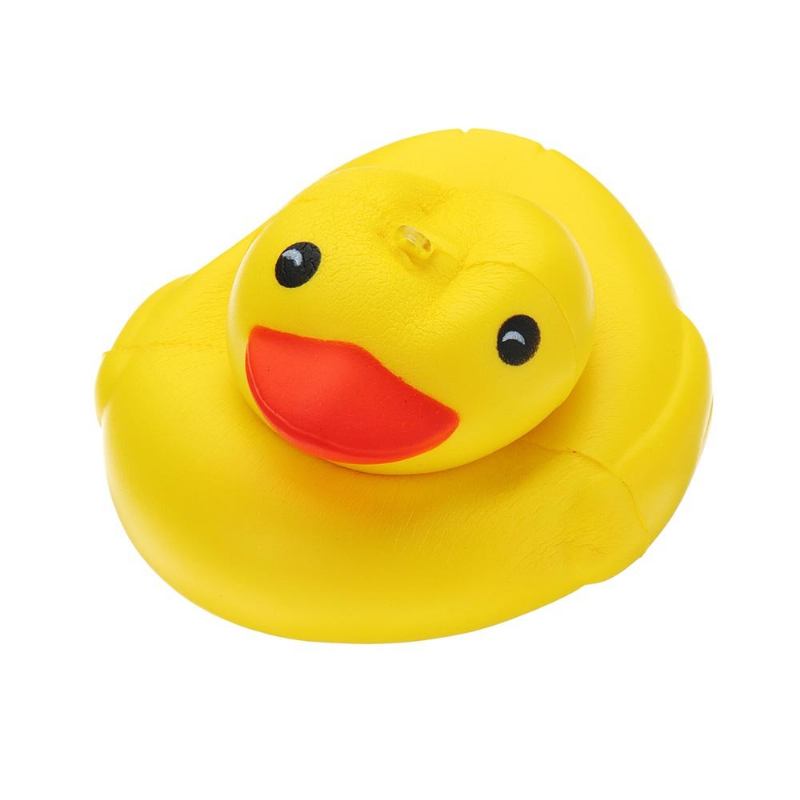 Γελοιογραφία Yellow Duck Squishy Slow Rising With Packaging Collection Gift Μαλακό Παιχνίδι