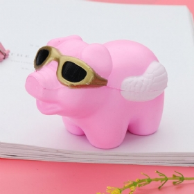 Γυαλιά Piggy Squishy Slow Rising With Packaging Collection Gift Μαλακό Παιχνίδι