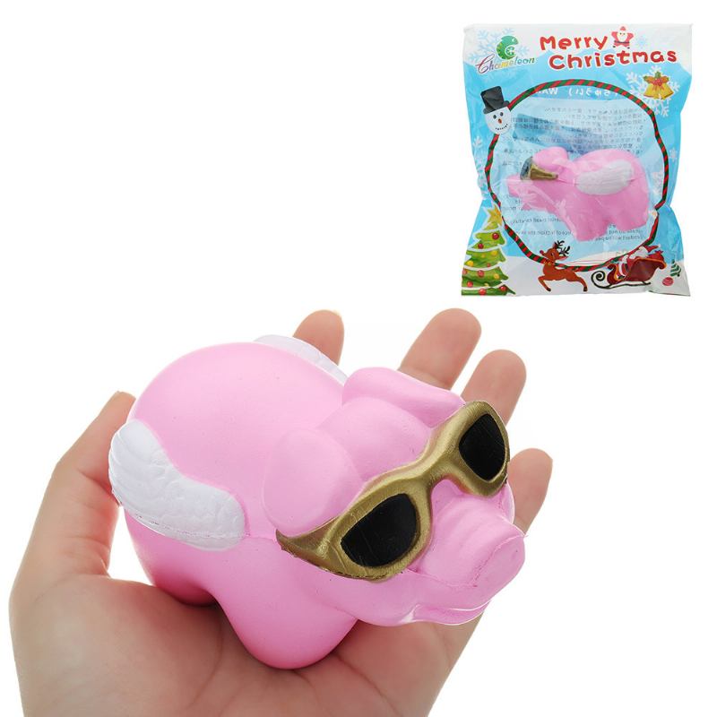 Γυαλιά Piggy Squishy Slow Rising With Packaging Collection Gift Μαλακό Παιχνίδι