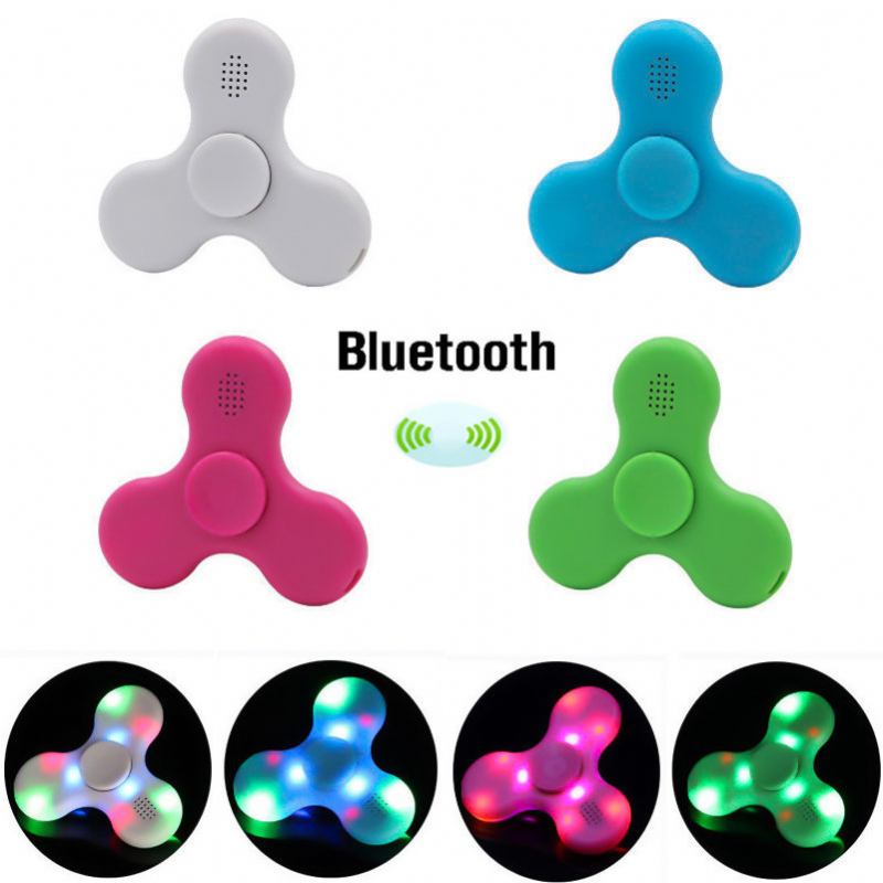 Hand Spinner Φορτιζόμενη Μουσική Led Fidget Εστίαση Στα Δάχτυλα Μείωση Του Στρες Gadget