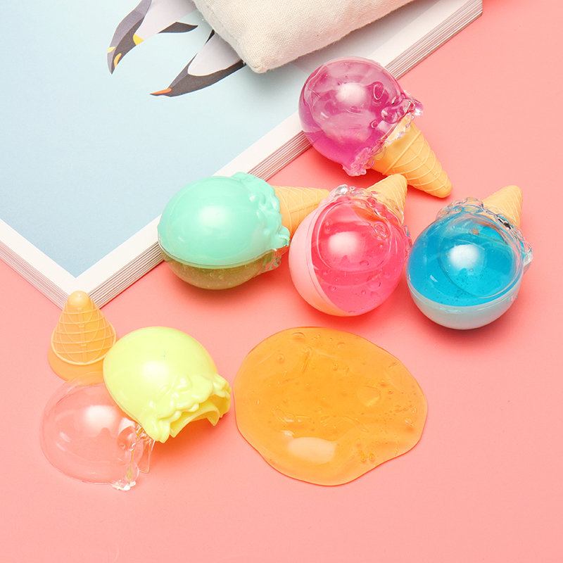 Ice Cream Crystal Slime Mud Diy Toy Gift Reliver Stress