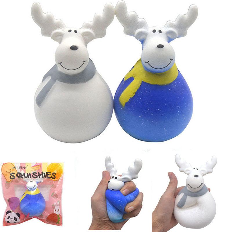 Ikuurani Elk Galaxy Squishy Slow Rising Με Μαλακό Παιχνίδι Συσκευασίας