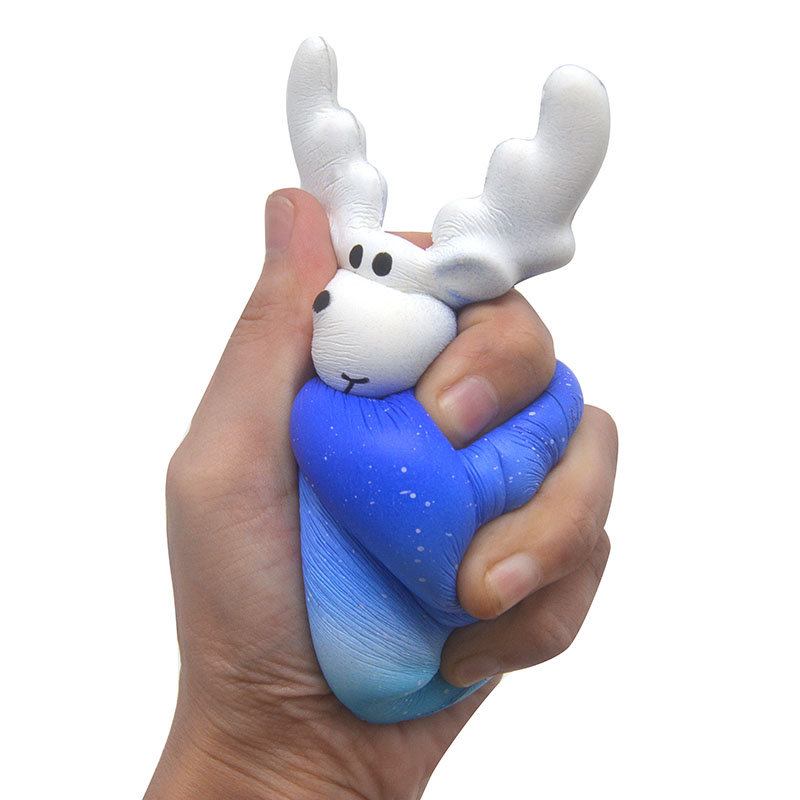 Ikuurani Elk Galaxy Squishy Slow Rising Με Μαλακό Παιχνίδι Συσκευασίας