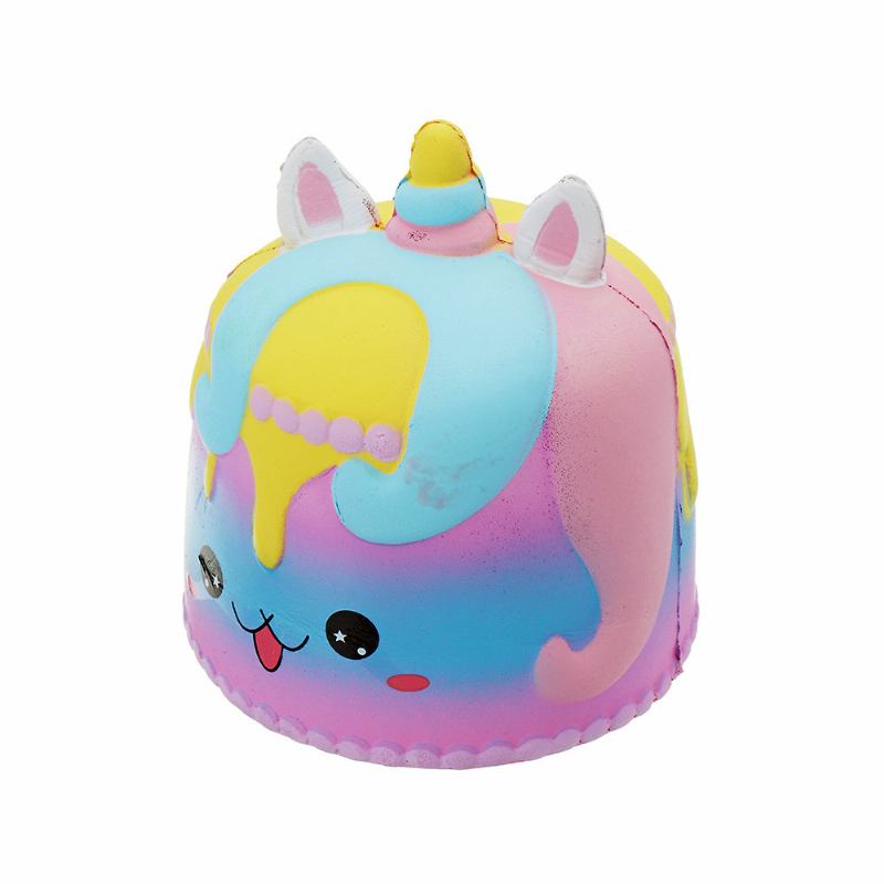 Kawaii Crown Cake Squishy Cute Soft Solw Rising Toy Cartoon Συλλογή Δώρων Με Συσκευασία