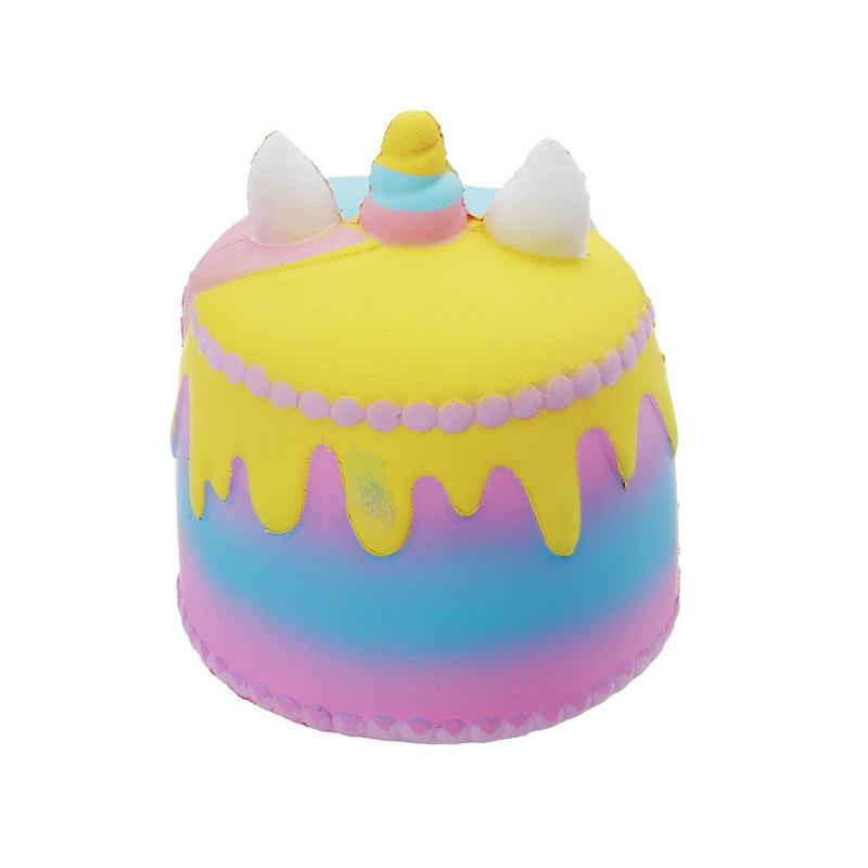 Kawaii Crown Cake Squishy Cute Soft Solw Rising Toy Cartoon Συλλογή Δώρων Με Συσκευασία