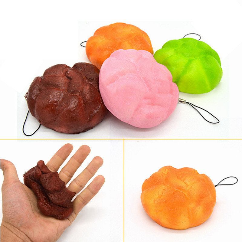 Kawaii Squishy Puff 9 Εκ. Κρεμαστό Ντεκόρ Τσάντας Τυχαίου Χρώματος