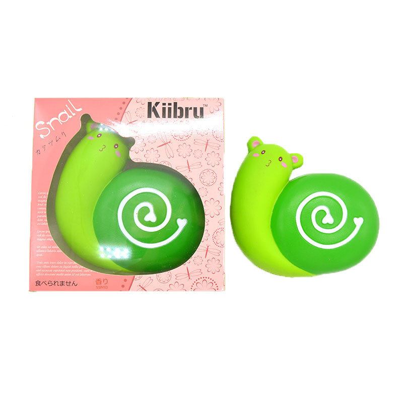 Kiibru Squishy Snail Jumbo 12cm Slow Rising Scented Αρωματική Συλλογή Δώρου Διακοσμητικό Παιχνίδι