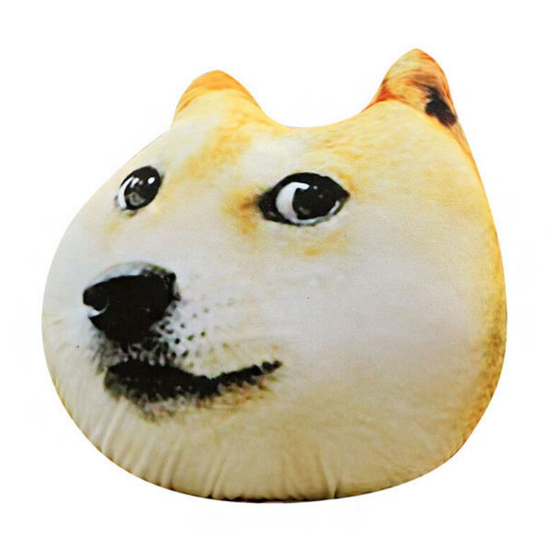 Λούτρινο 3d Printed Samoyed Husky Doge Dog Throw Μαξιλάρι Alaska Dog Cushion