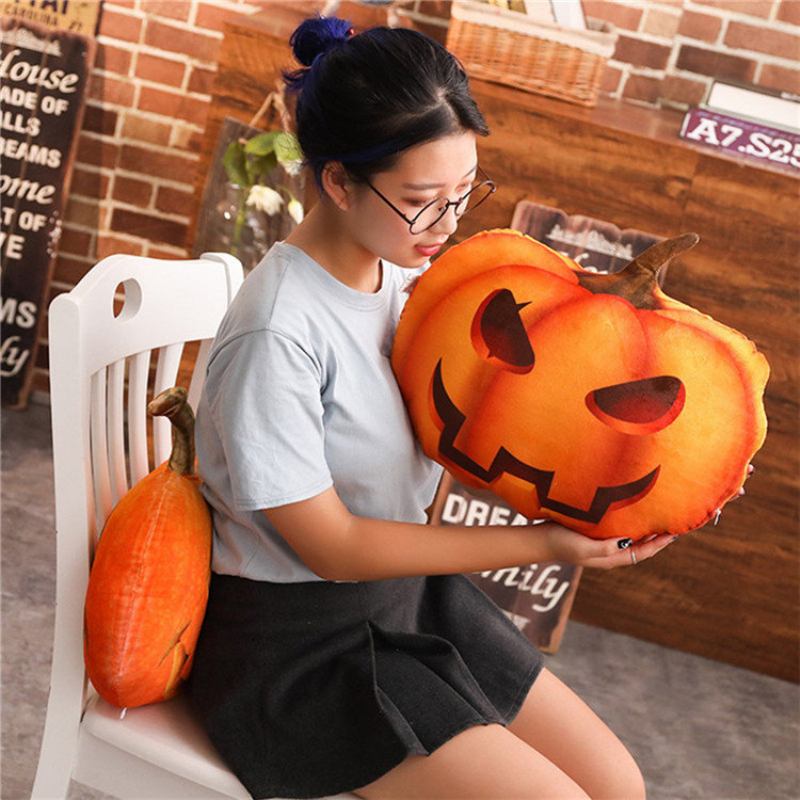 Μαξιλάρι Led Halloween Pumpkin Σπίτι Διακοσμητικό Παιδικό Δώρο Μαλακό Pp Βαμβακερό Βελούδινο Παιχνίδι