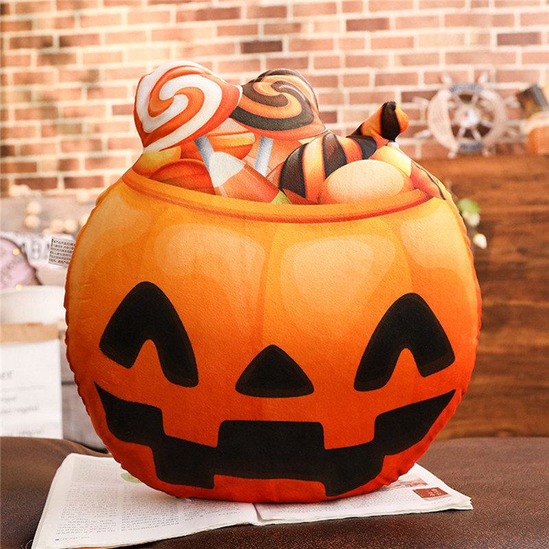 Μαξιλάρι Led Halloween Pumpkin Σπίτι Διακοσμητικό Παιδικό Δώρο Μαλακό Pp Βαμβακερό Βελούδινο Παιχνίδι